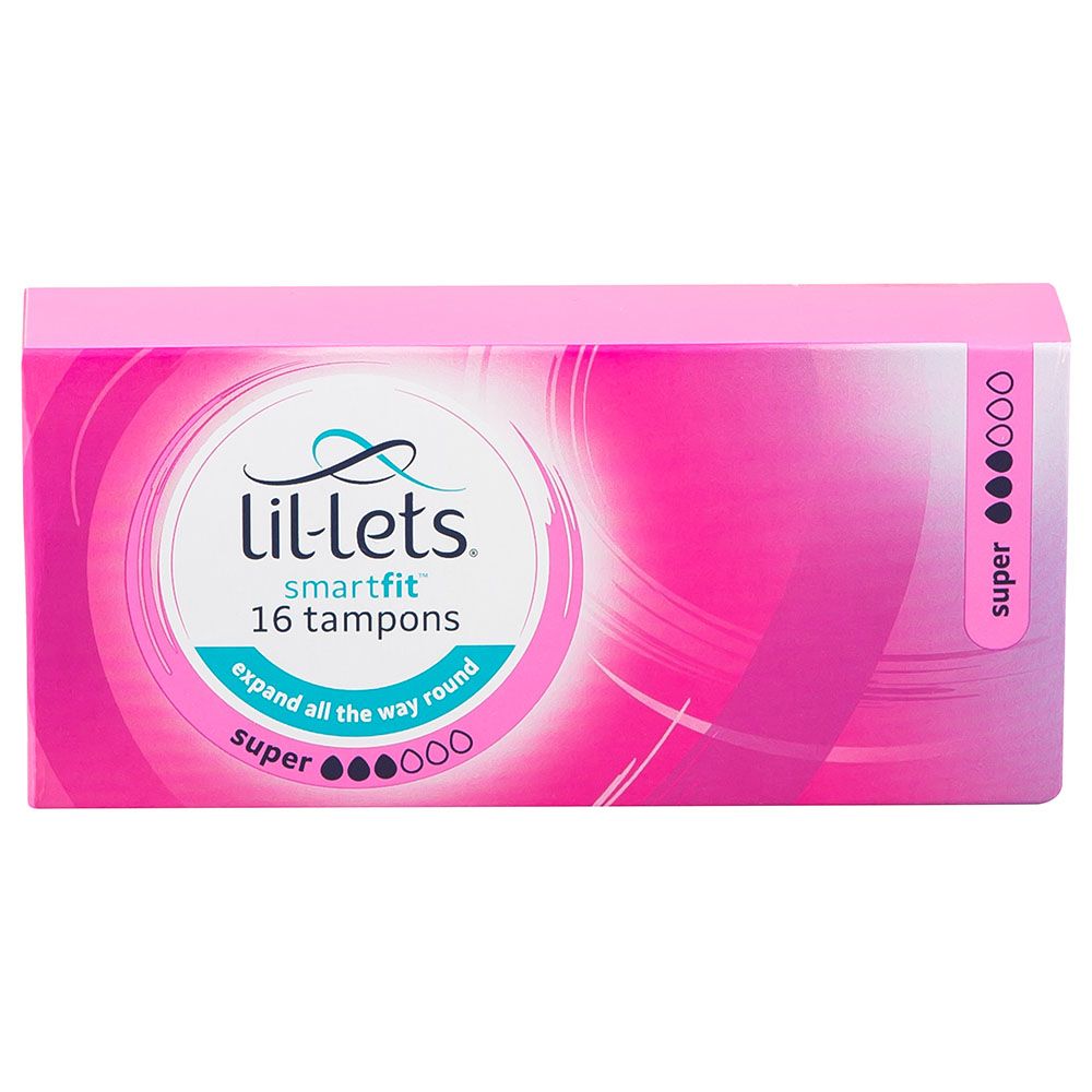 Lil-lets - Tampon Non Applicator - Super 16