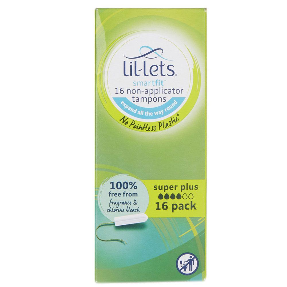 Lil-lets - Tampon Non Applicator - Super+ 16pcs