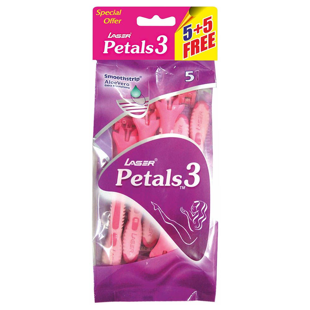 Laser - Petals 3 Womens Razor - 5+5 Free