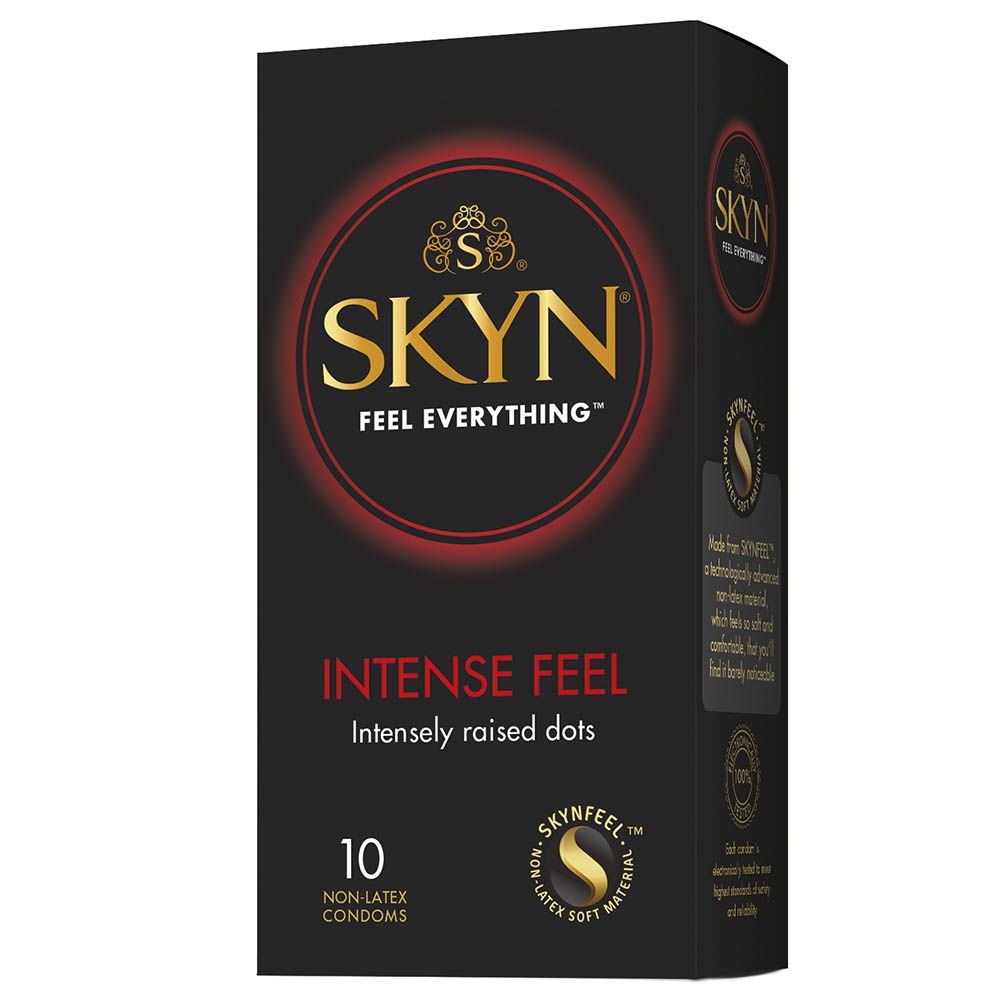 Skyn - Intense Feel Non-Latex Condom - Pack Of 10