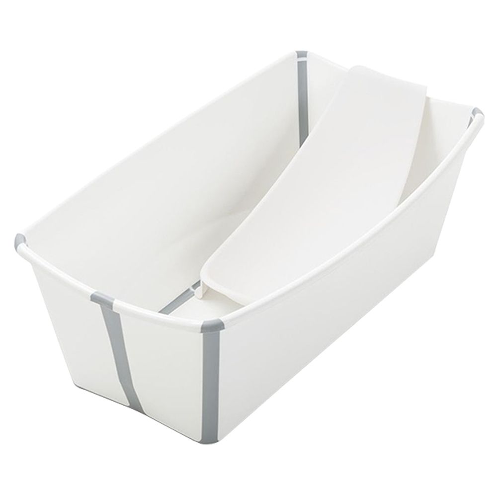 Stokke - Flexibath V2 Bundle Bath Tub - White Grey