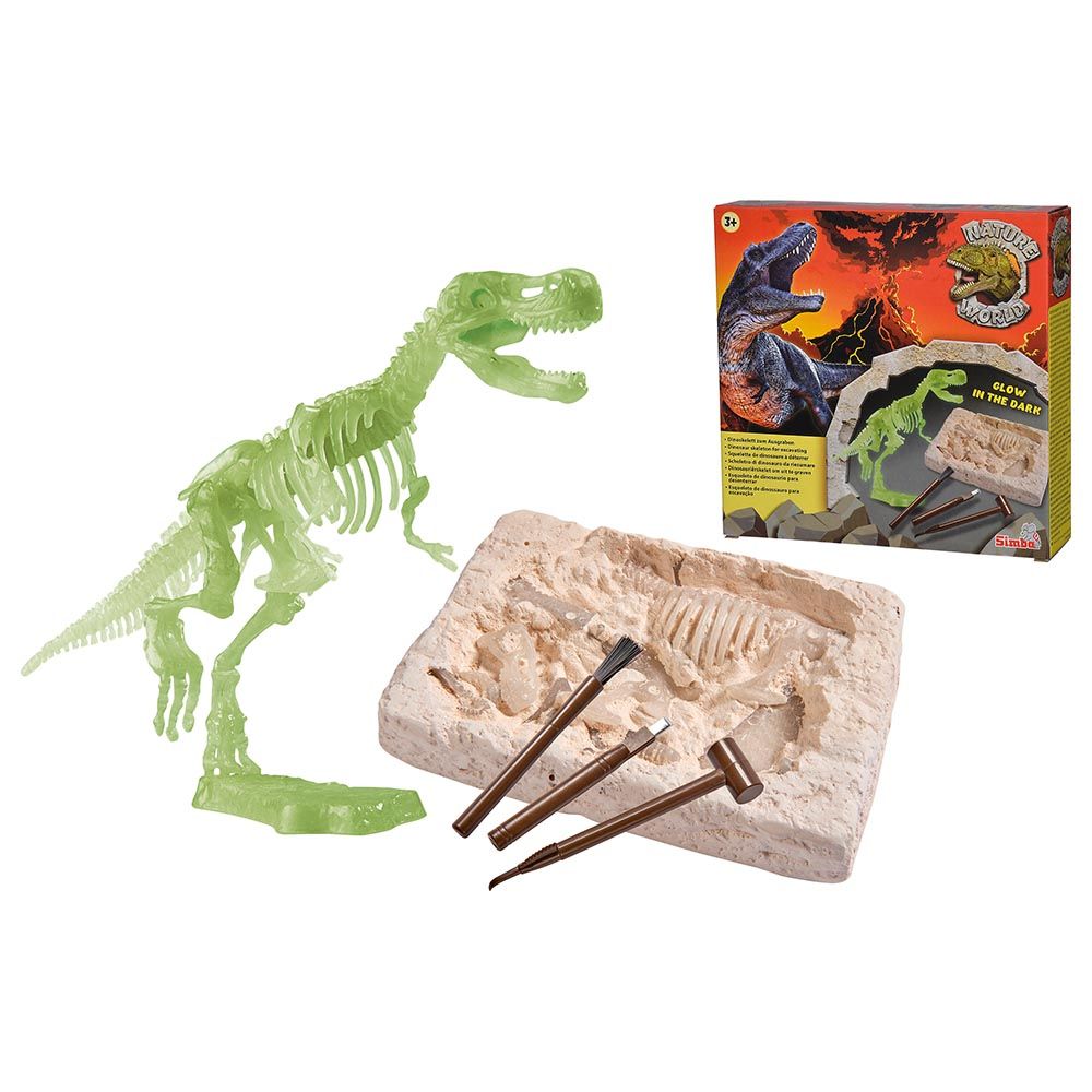 Simba - Glow In Dark T-Rex Excavation Kit