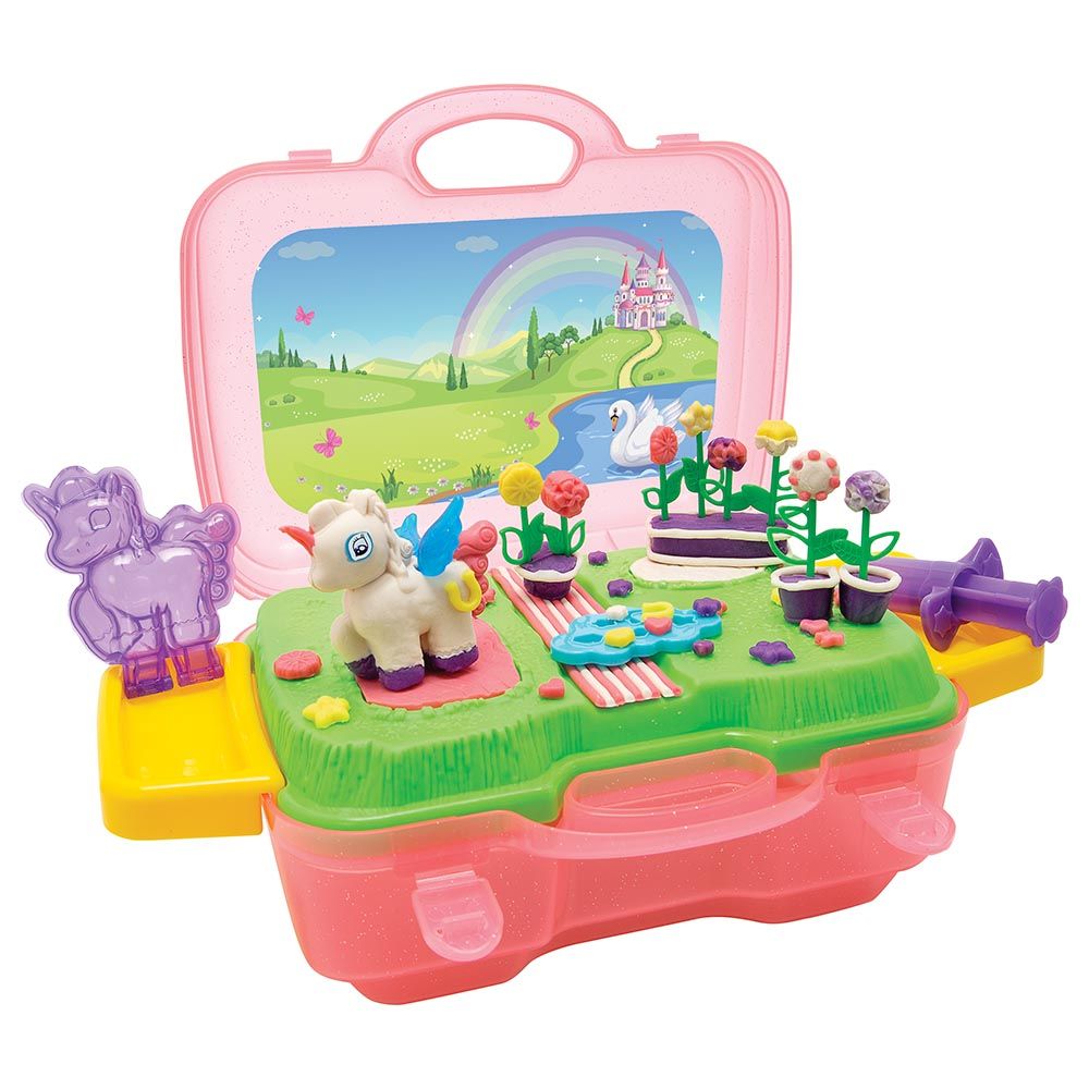 Simba - Art & Fun Dough Set - Unicorn In Case