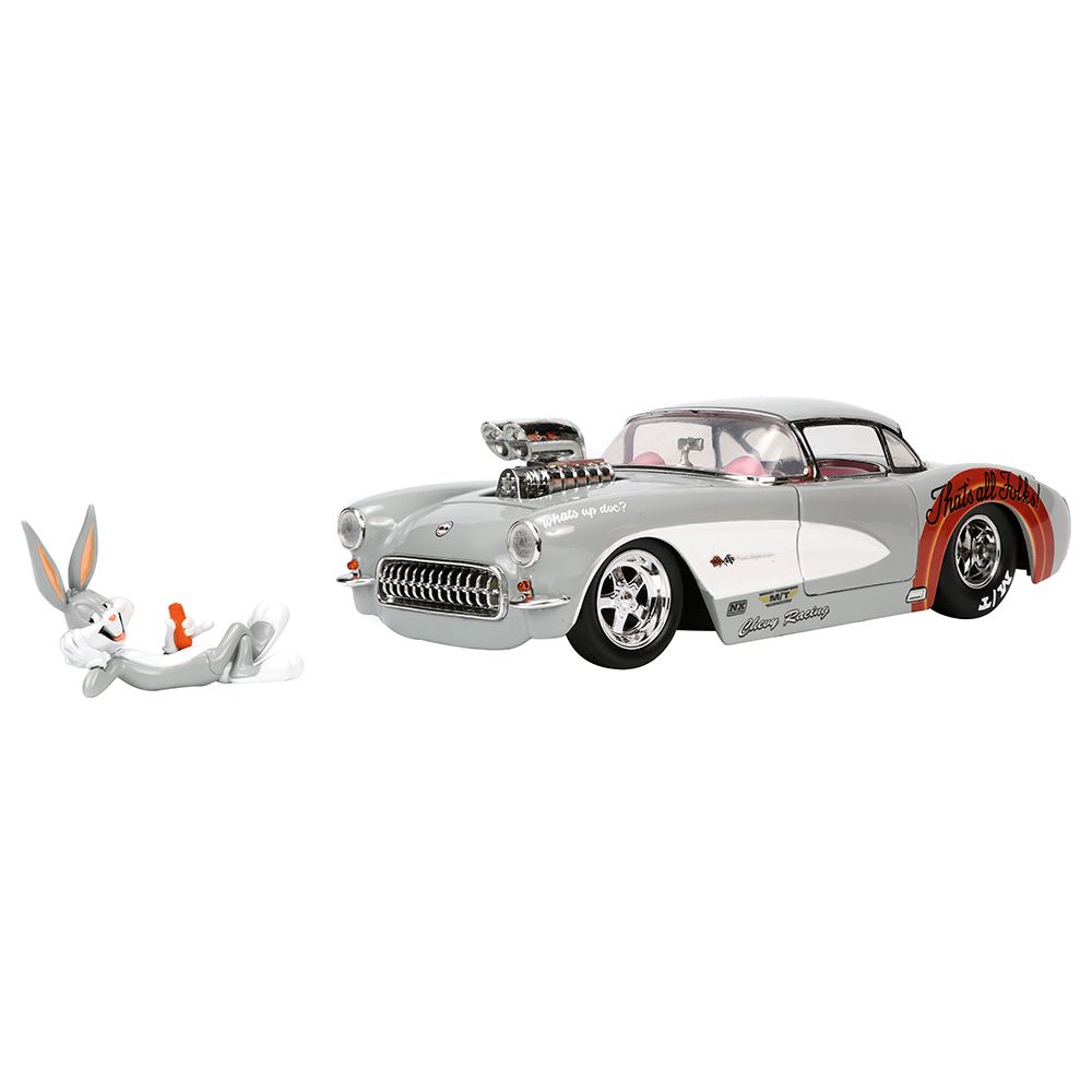 Jada - Looney Tunes 1967 Chevy Corvette 1/24 - Grey