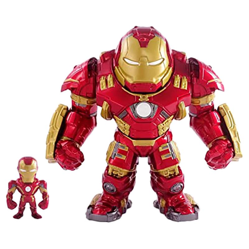 Jada - 6-inch Hulkbuster w/ 2-inch Ironman Marvel Figure