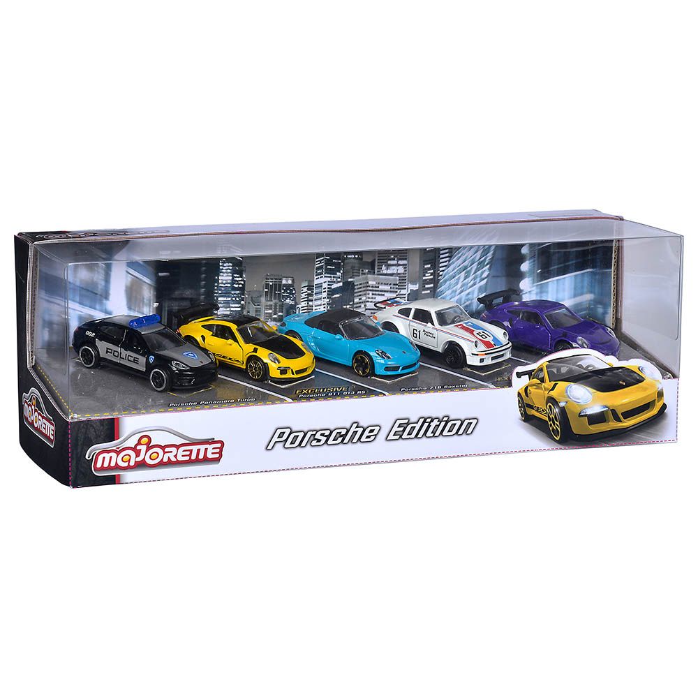 Majorette - Porsche 5Pcs Giftpack