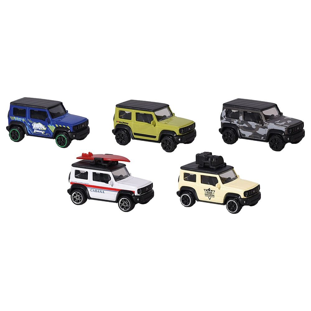 Majorette - Suzuki Jimny Giftpack 5pcs