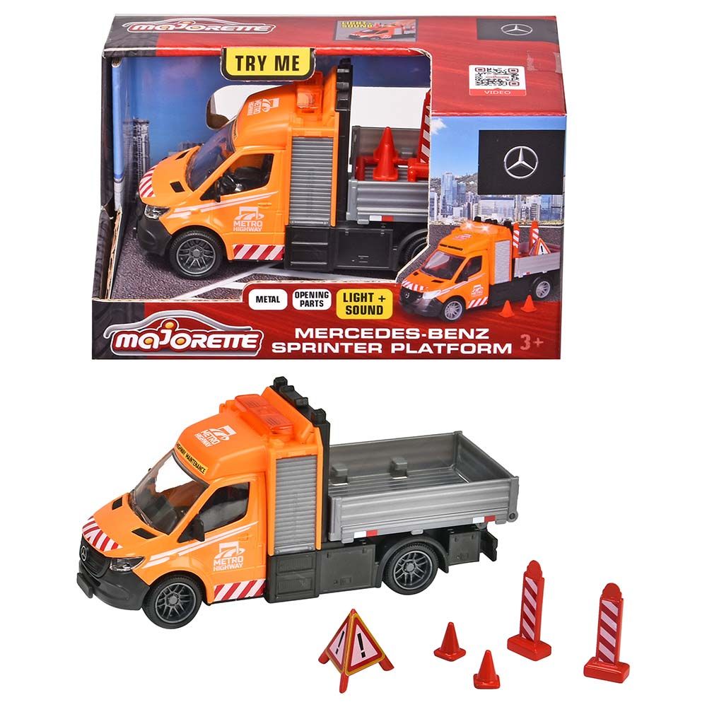 Majorette - Mercedes-Benz Sprinter Platform