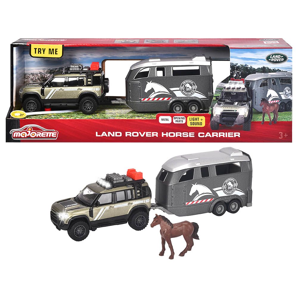 Majorette - Land Rover Horse Carrier