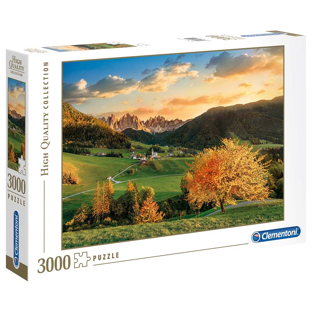 Clementoni - Adult Puzzle The Alps 3000 Pcs