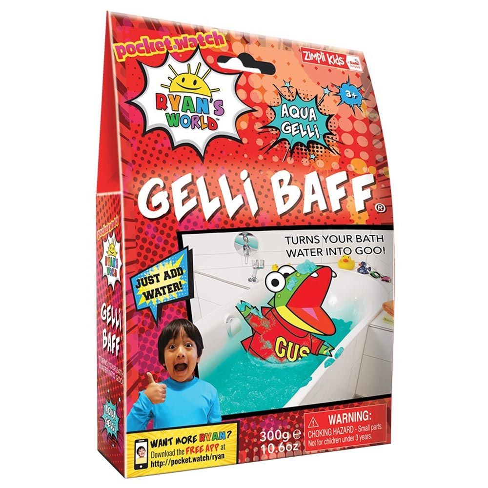 Zimpli Kids - Galli Baff Ryan's World 300g - Aqua