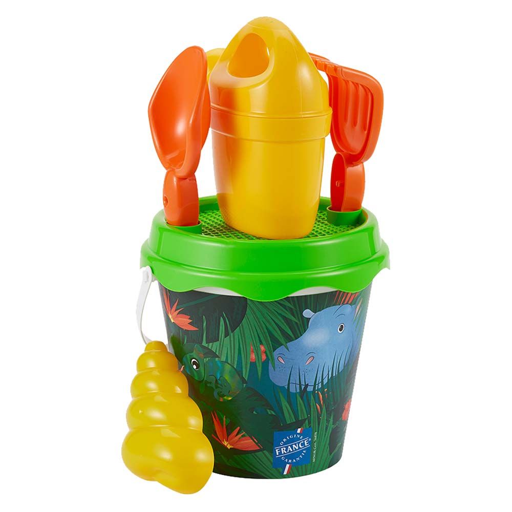 Ecoiffier - Jungle Design Bucket Set 17cm