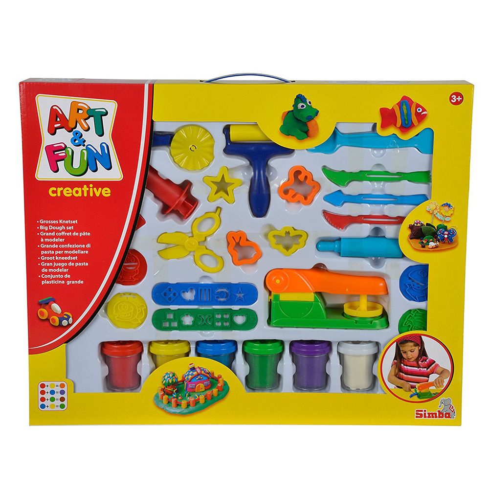 Simba - Art & Fun Jumbo Dough Set