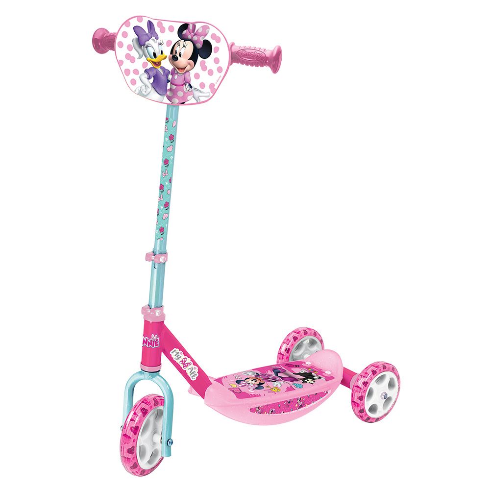 Smoby - Disney Minnie Mouse 3 Wheels Scooter