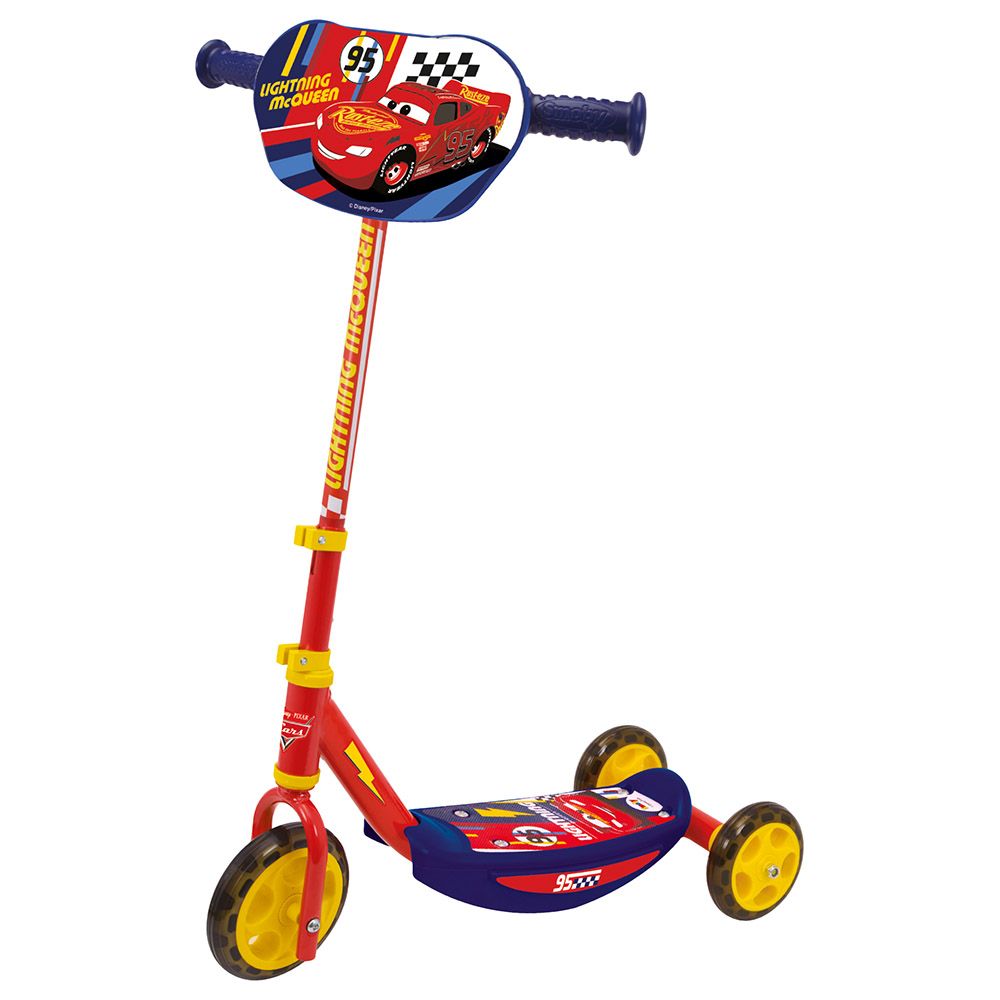 Smoby - Cars 3 Wheel Scooter - Orange