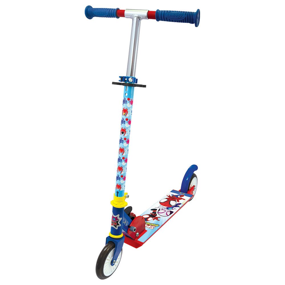 Smoby - Spidey 2 Wheel Foldable Scooter