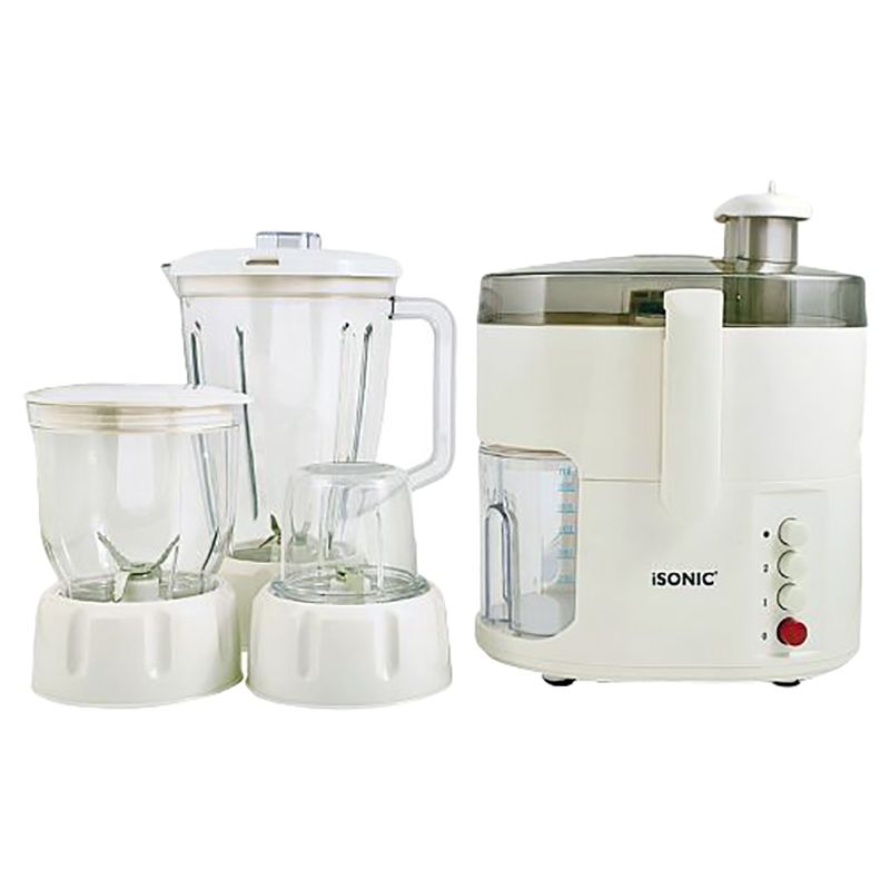 Isonic - 4-in-1 Blender/Juicer - White