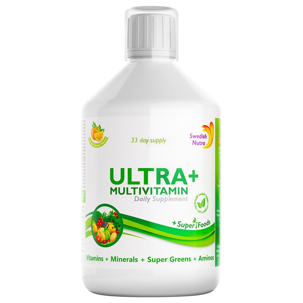 Swedish Nutra - Liquid Ultra Plus Multivitamin - 500ml