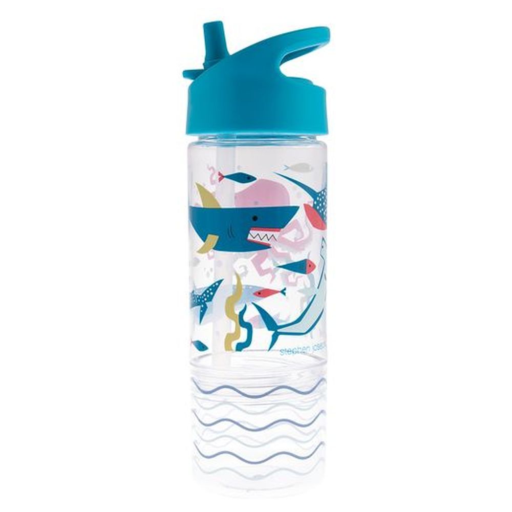 Stephen Joseph - Sip & Snack Water Bottle 350ml - Shark