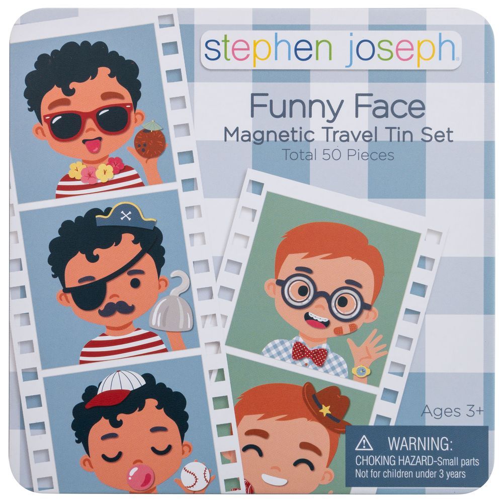 Stephen Joseph - Magnetic Funny Faces - Boy Set