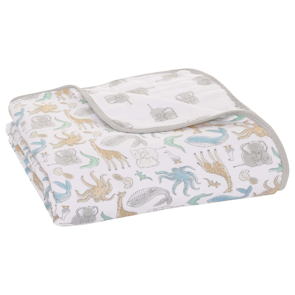 Aden + Anais - Essentials Muslin Blanket - Natural History