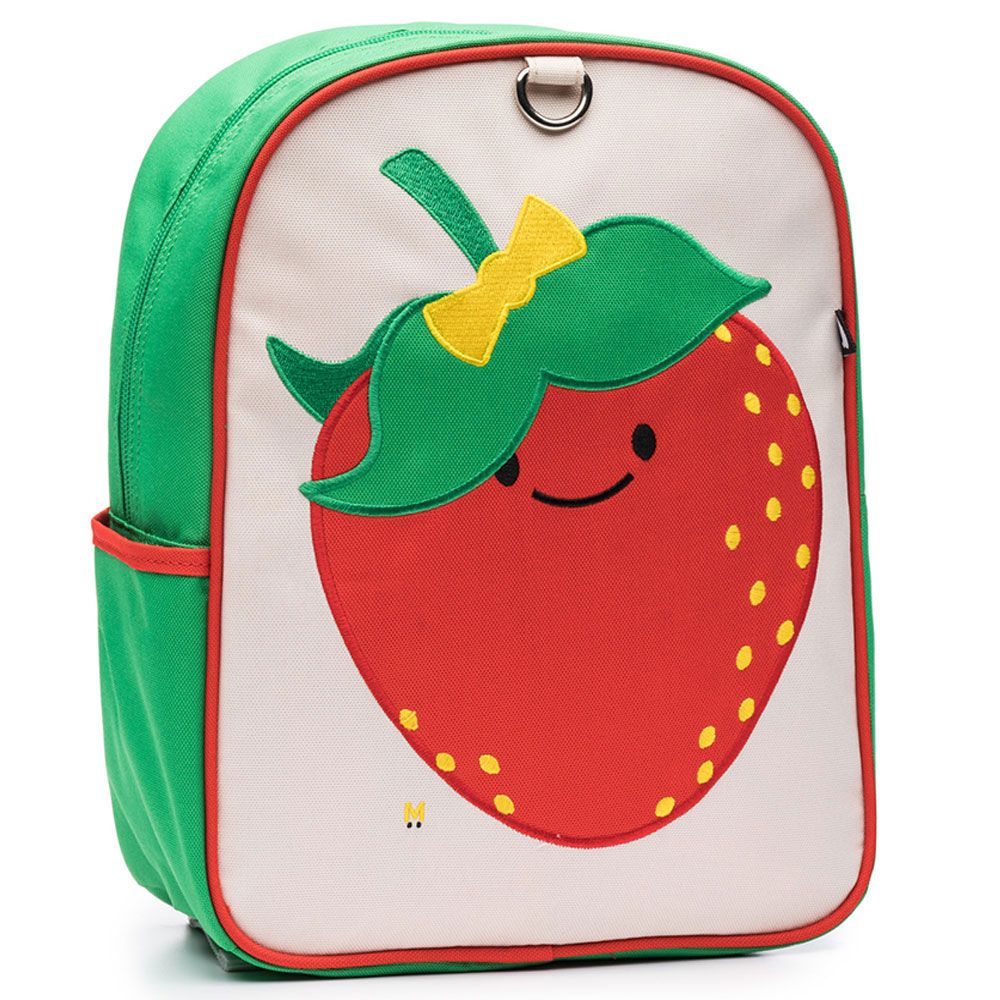 Beatrix New York - Little Kid Backpack Alejandra the Strawberry - Red