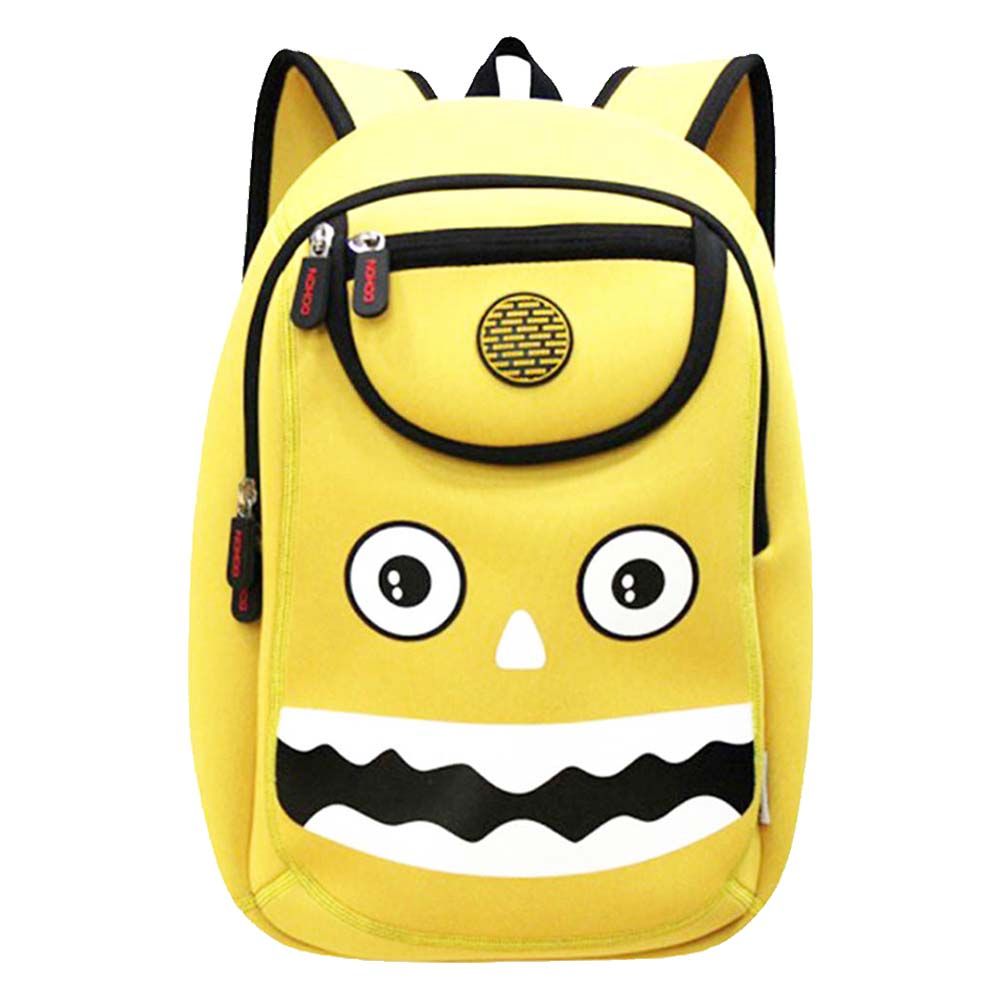 Nohoo - Wow Monster School Bag - Yellow