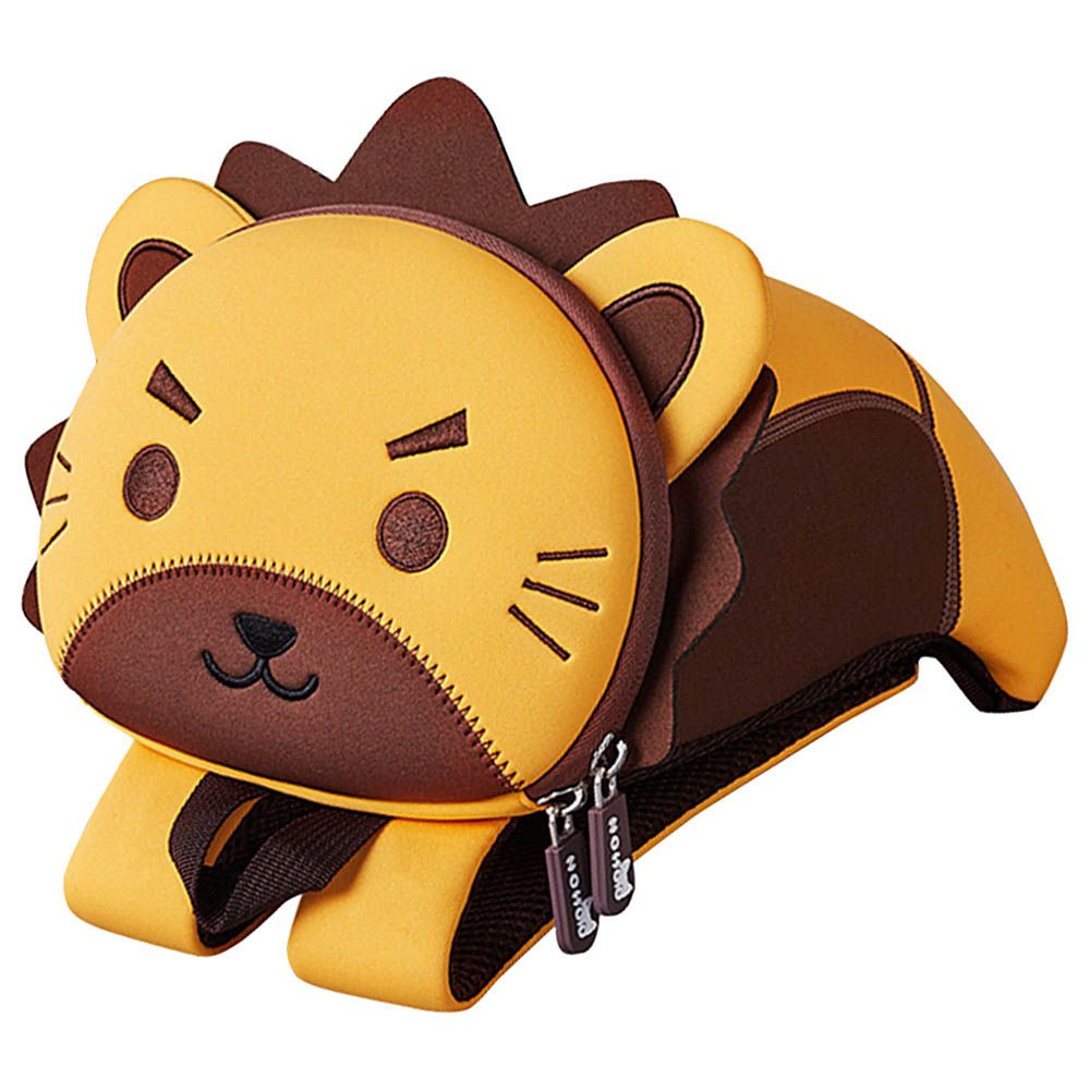 Nohoo - Pre School 3D Bag - Large - Lion Yellow