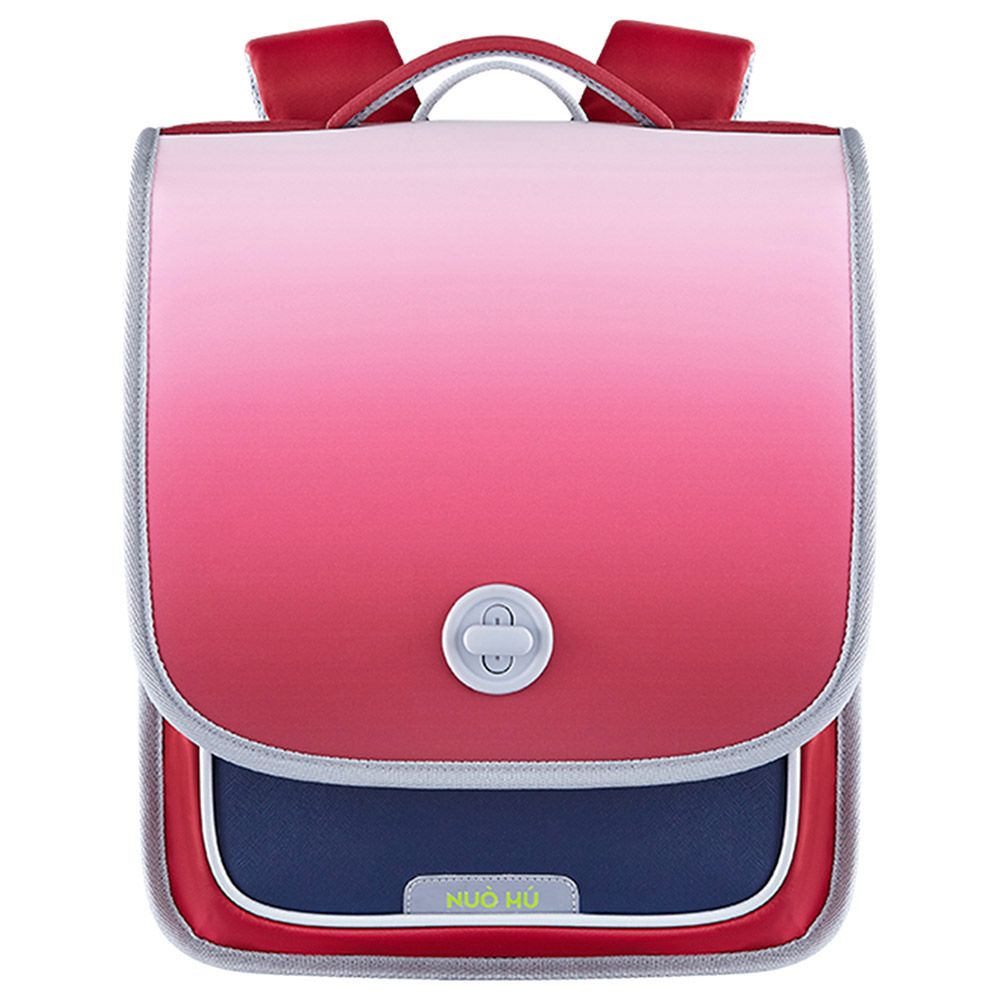 Nohoo - Spine Protection School Backpack - 13.2-Inch - Baby Red