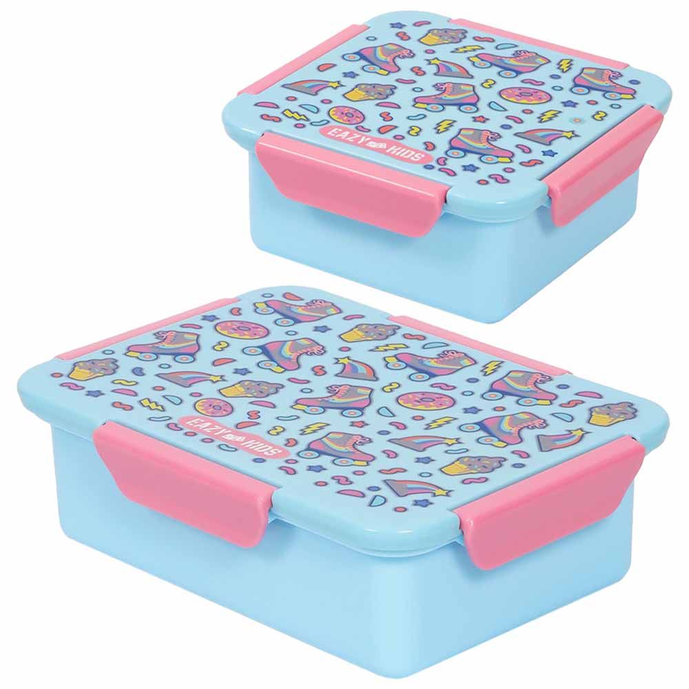 Eazy Kids - Gen Z Skater Lunch Box Set 2pcs - Blue