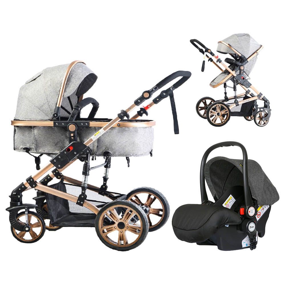 Teknum - 3-in-1 Travel System - Grey