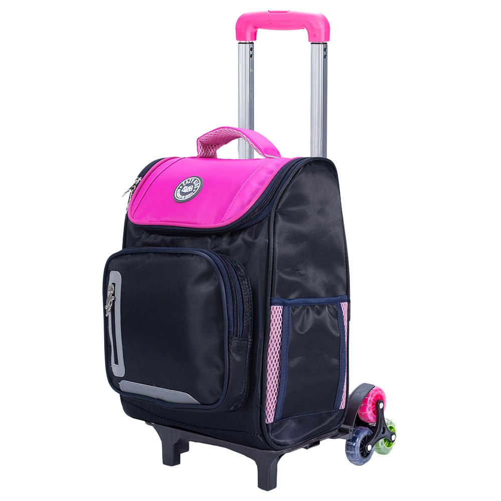 Eazy Kids - Trolley School Bag 15Inch - Pink