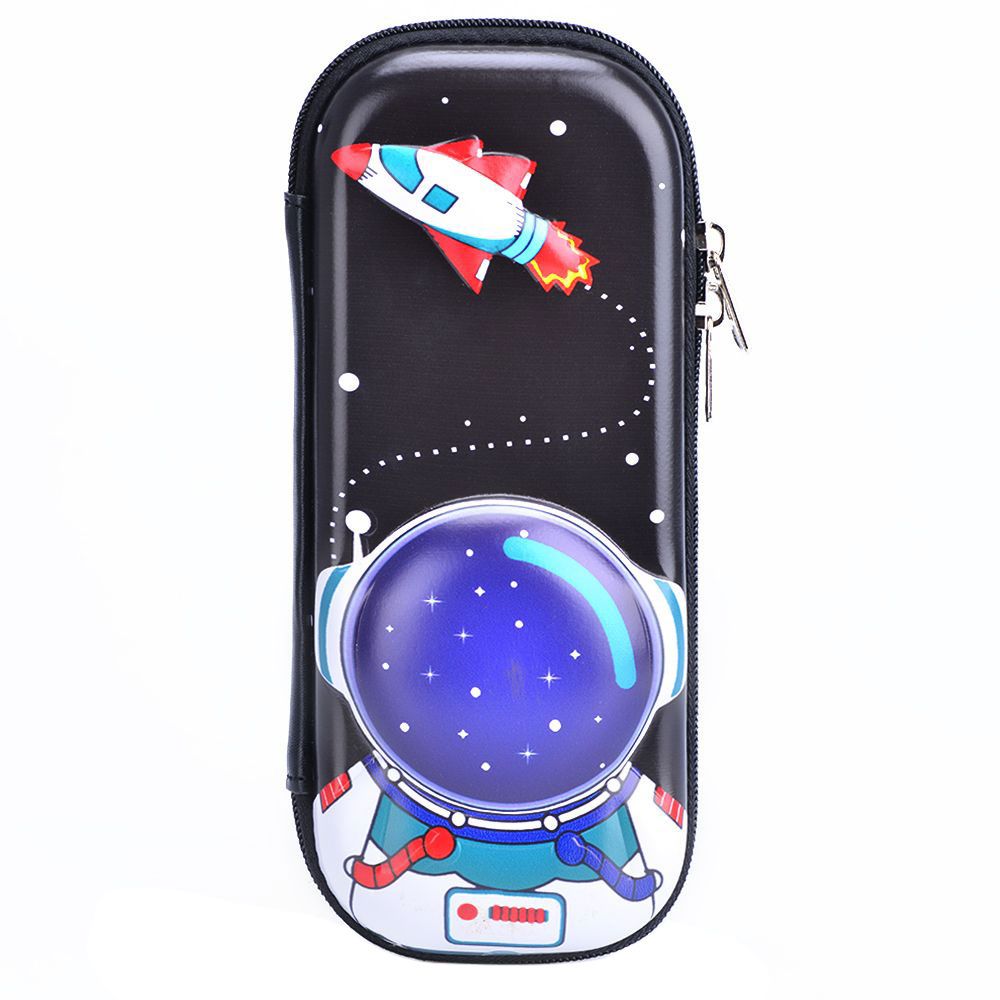 Eazy Kids - 3D Pencil Case Astronaut - Black