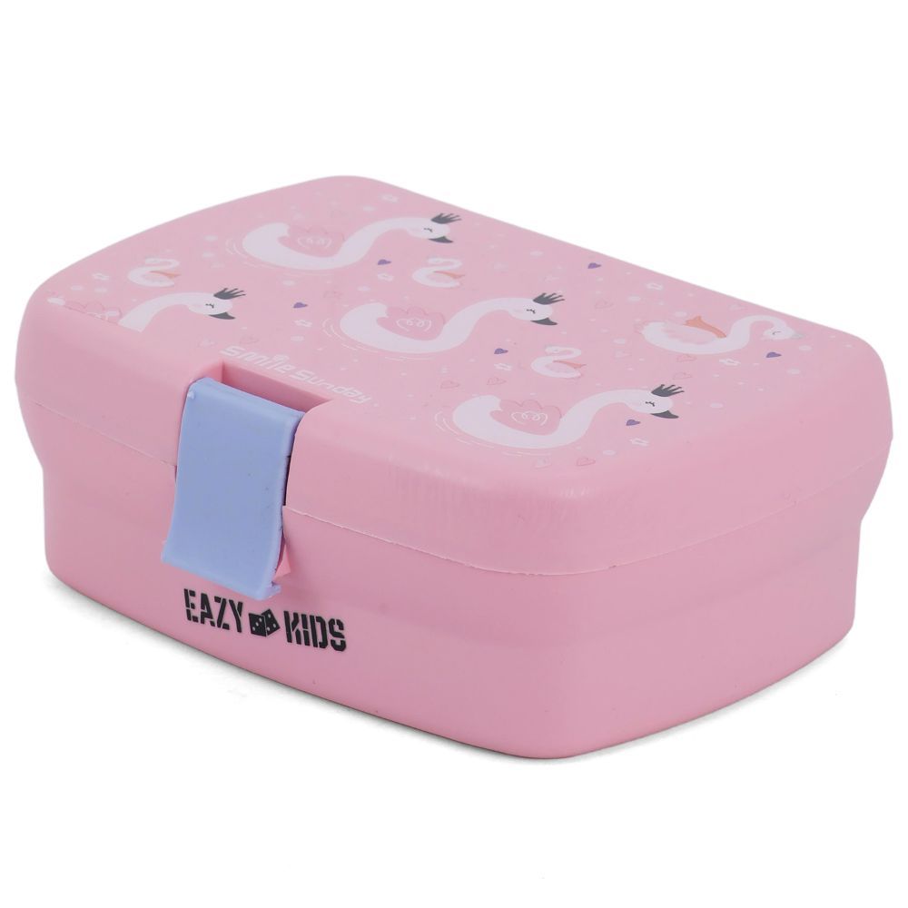 Eazy Kids Bento Lunch Box - Flamingo Pink