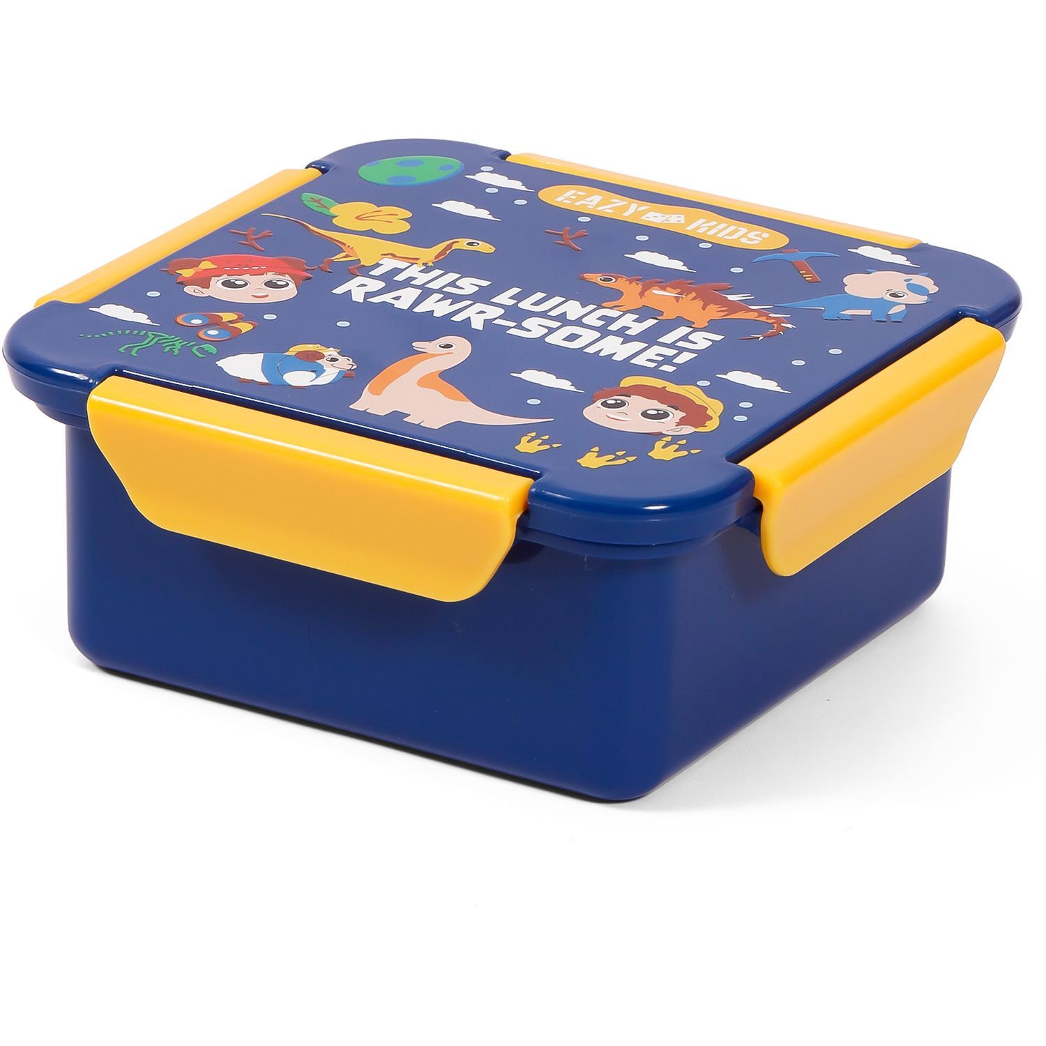 Eazy Kids - T-Rex Lunch Box 650ml - Blue