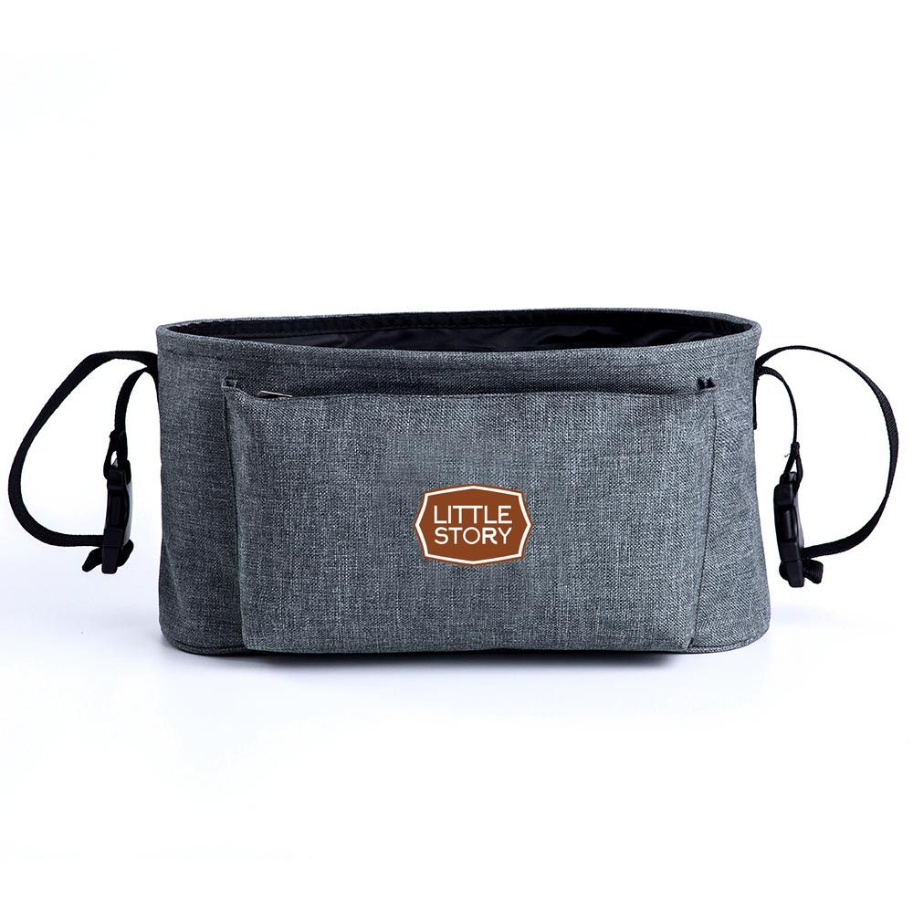 Little Story - Bronx Stroller Organizer - Grey