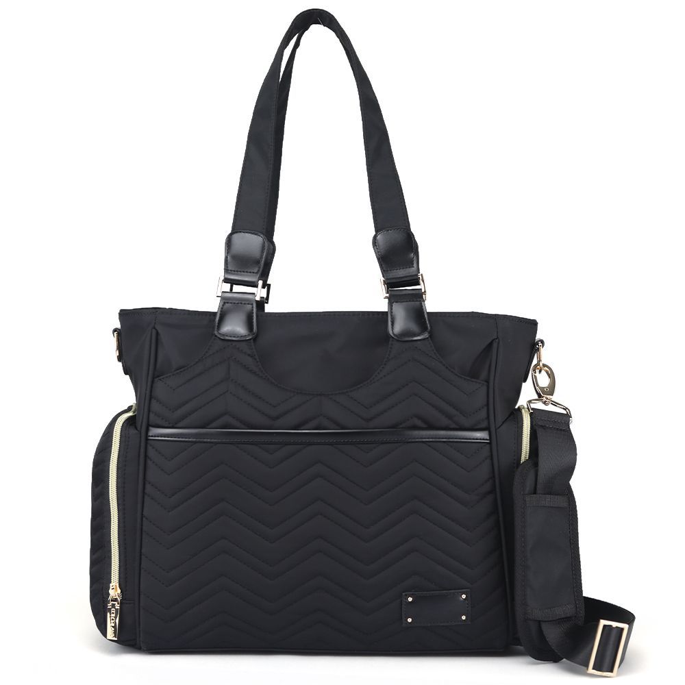 Little Story - Matilda Diaper Bag - Black