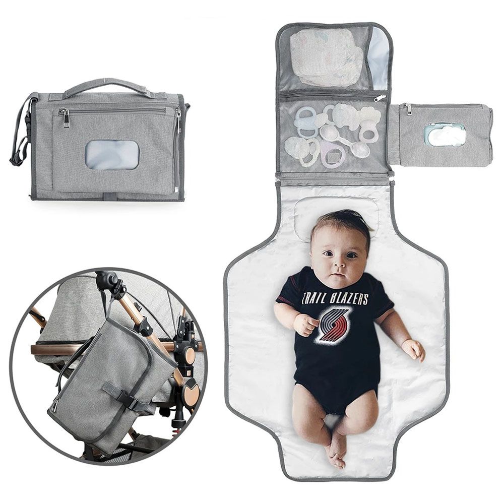 Little Story - Diaper Changing Station Kit - Grey