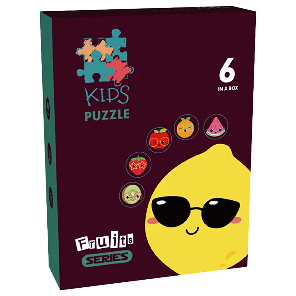 Little Story - 6-in-1 Matching Puzzle - Fruits