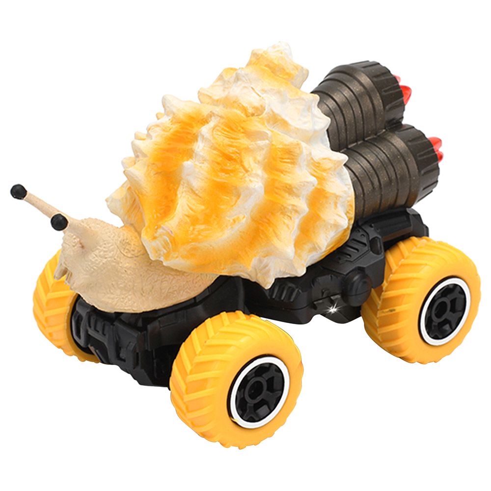 Little Story - 4 Channel Snail Car w/ Remote Control - Yellow