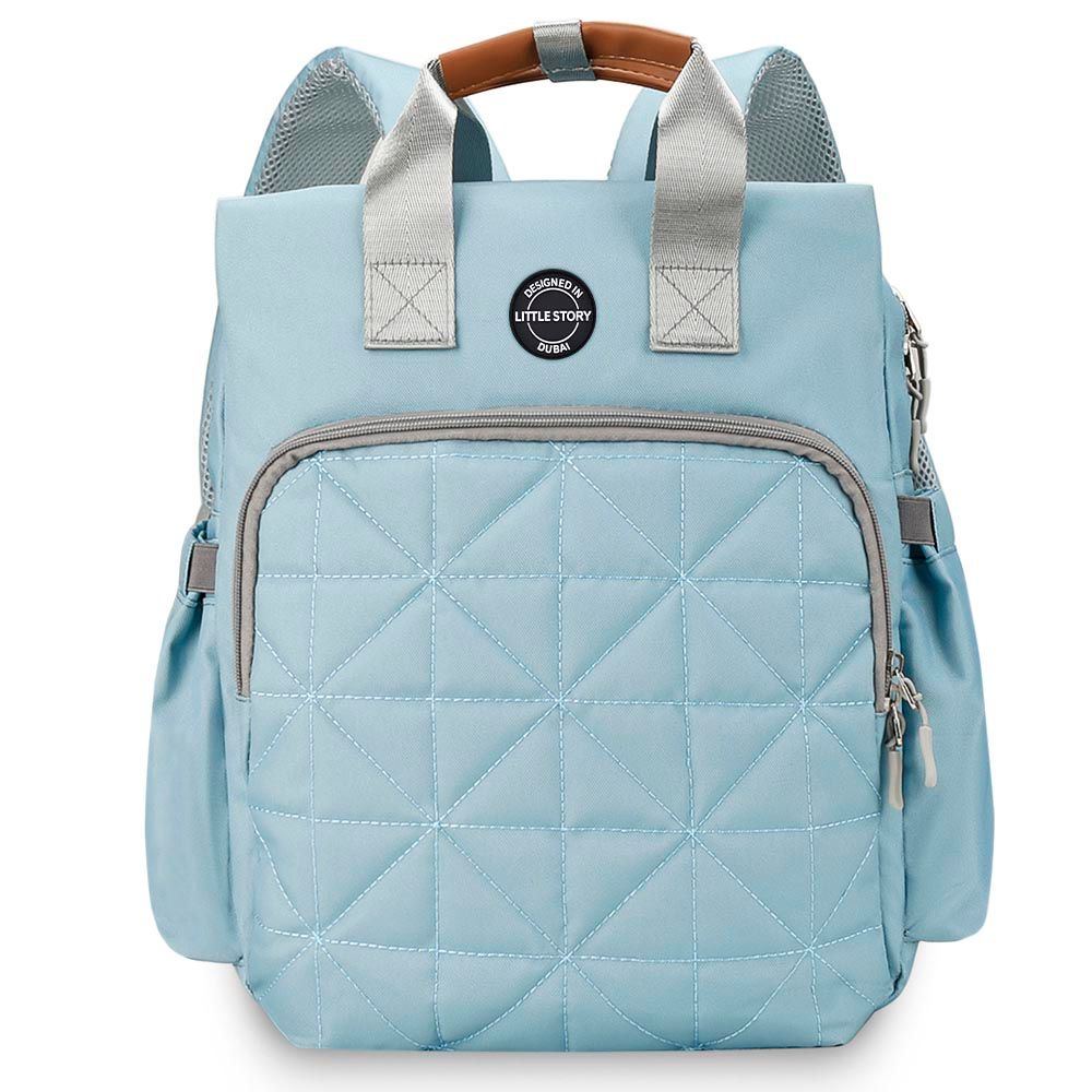 Little Story - Styler Diaper Backpack - Blue