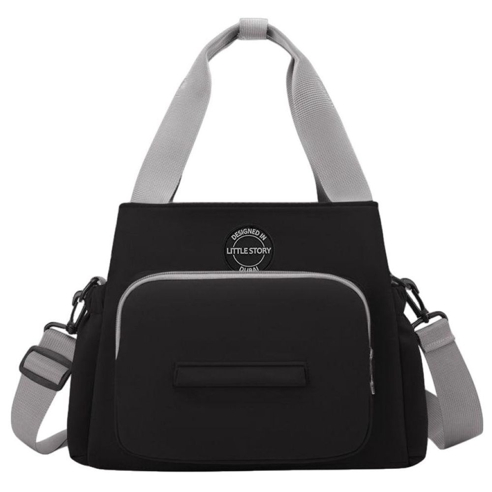 Little Story - Style Diaper Bag - Black