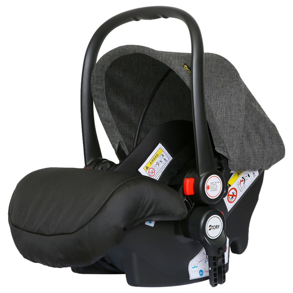 Teknum - Infant Car Seat- Story - Dark Grey