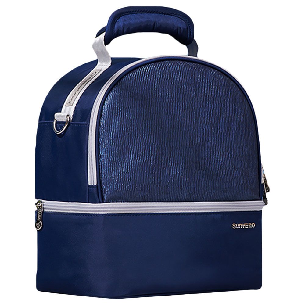 Sunveno - Insulated Sparkle Lunch Bag - Navy Blue