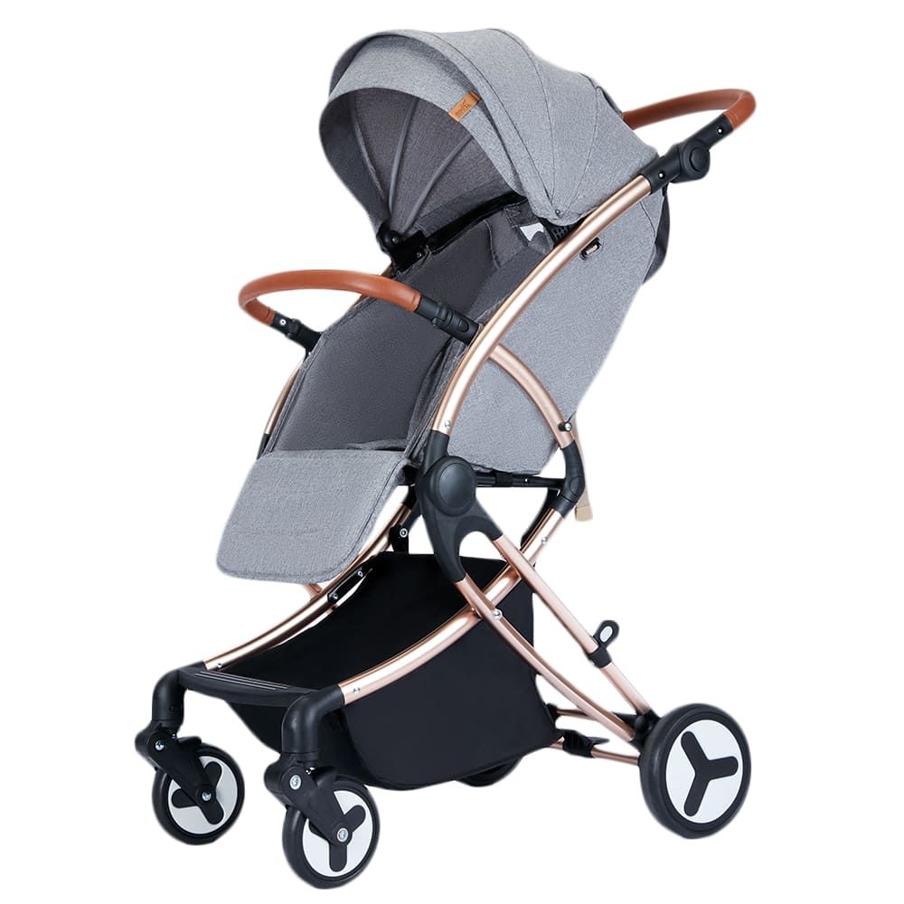 Teknum Feather Lite Traveller Stroller - A1 - Story - Grey