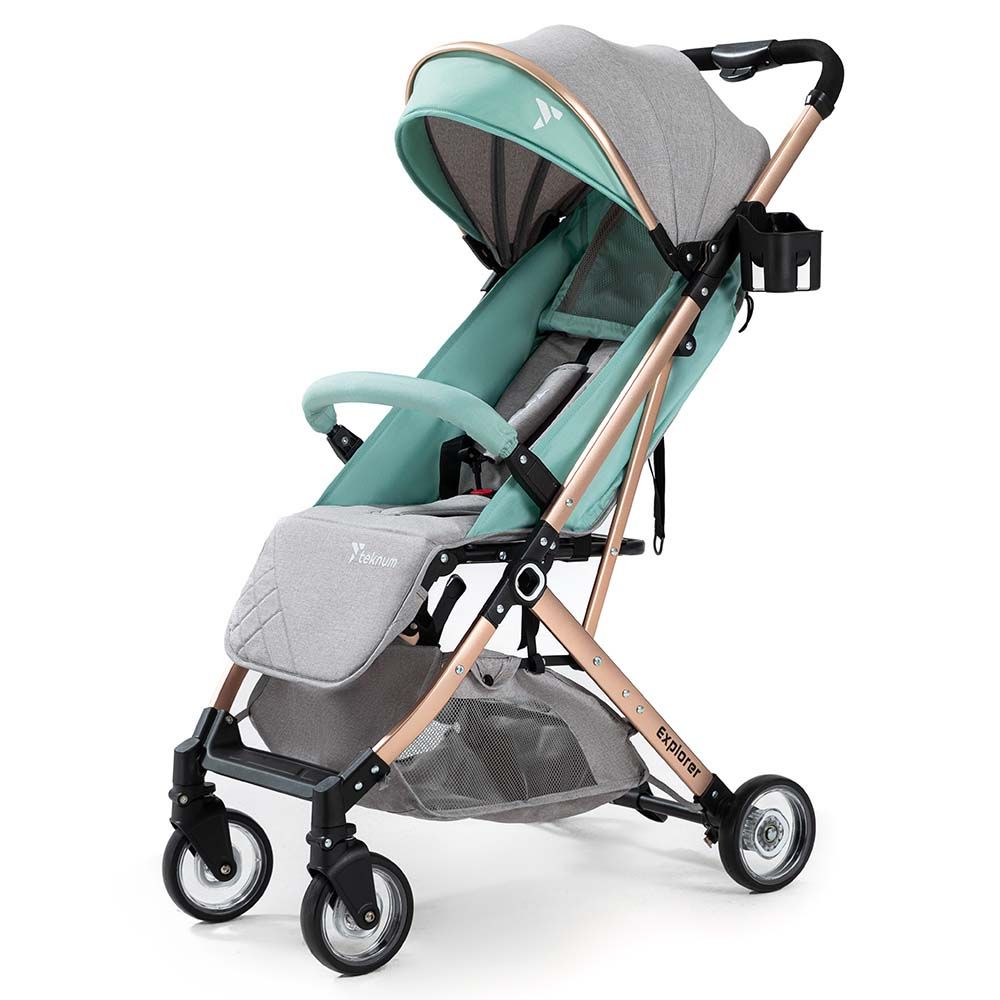 Teknum - Explorer Travel Stroller - Mint Green