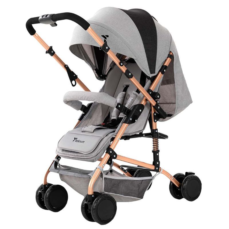 Teknum - Reversible Trip Stroller - Grey