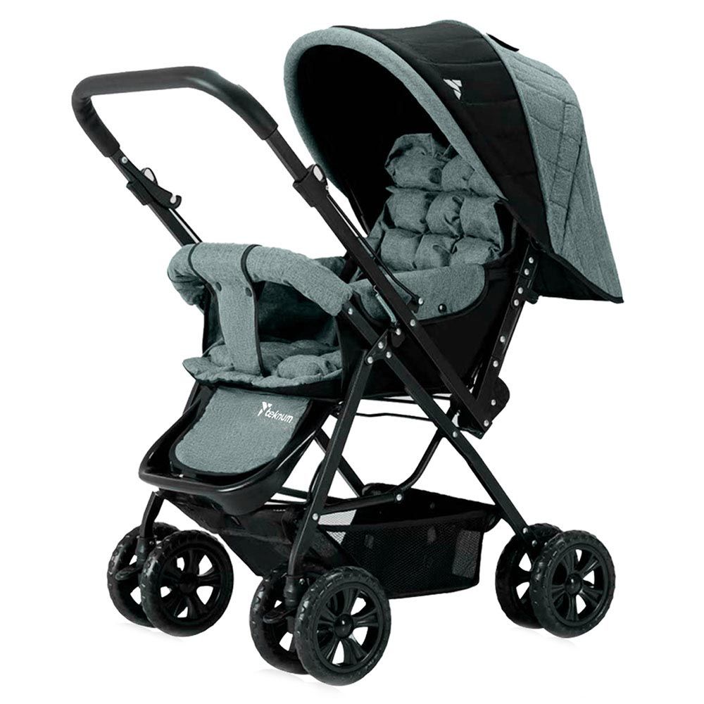 Teknum - Reversible Look at Me Stroller - Dark Grey