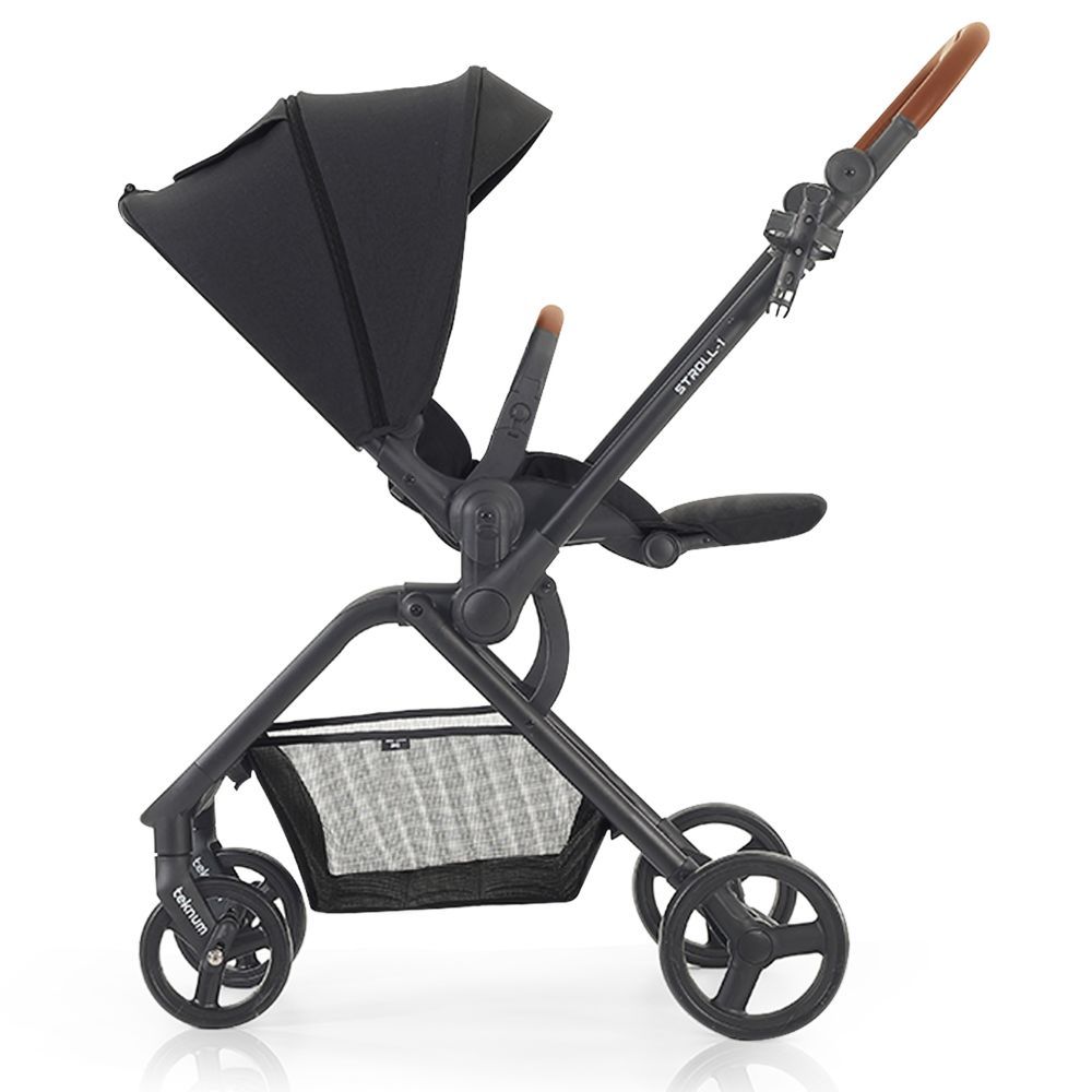 Teknum - Stroll 1 Reversible Travel Stroller - Black