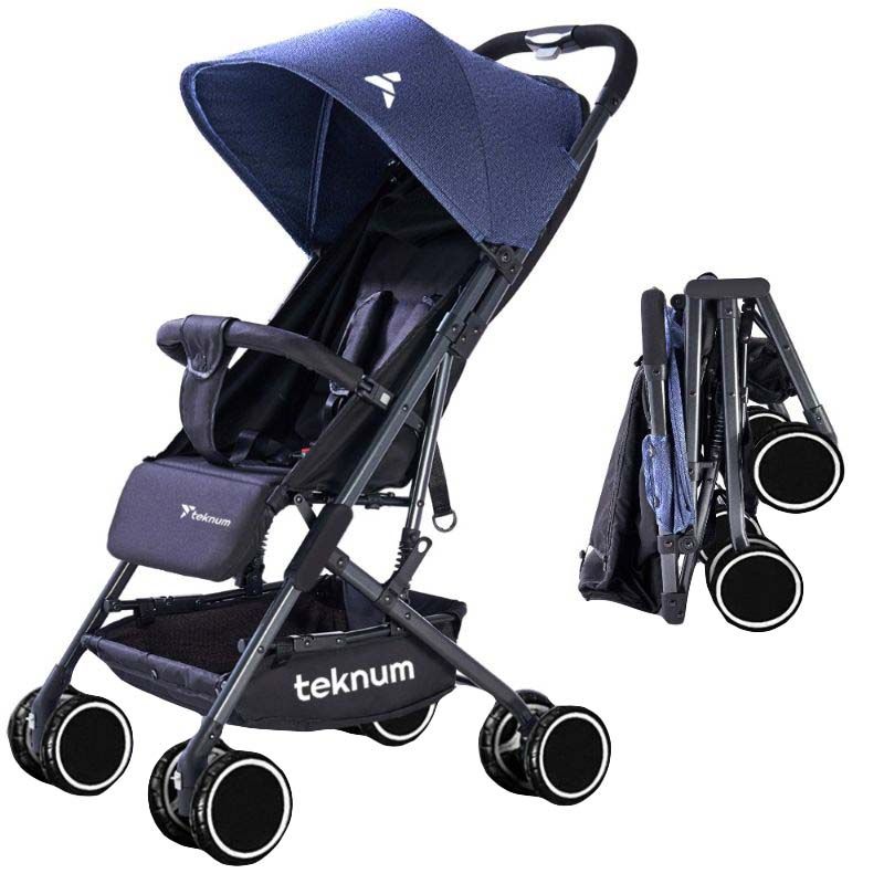 Teknum - Yoga Lite Stroller - Blue